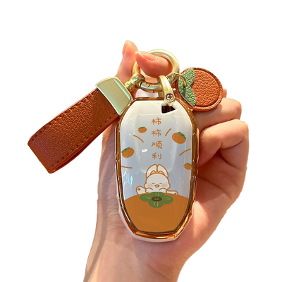 东风3008标致4008简约TPU钥匙套