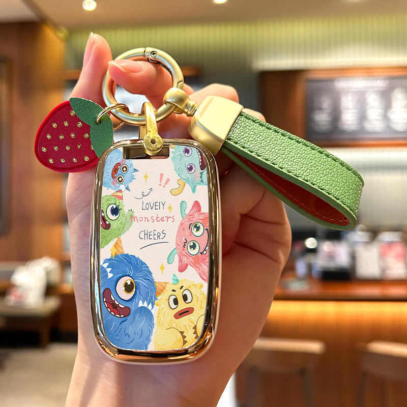 起亚K5钥匙套福瑞迪秀尔智跑k3索兰托包现代朗动索8汽车保护壳扣