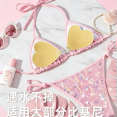 爱心杯比基尼爆勾胸贴防水聚拢服帖无痕饱满胸贴