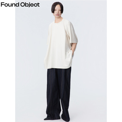 Found Object   矩形廓形超宽松T恤  Rechteckig Drape Tee