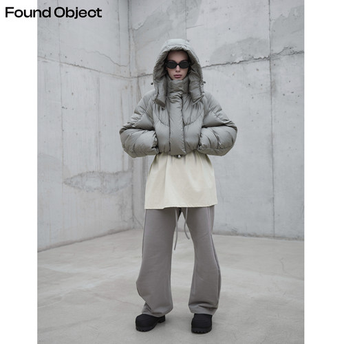 Found Object 冬季短款加厚保暖羽绒服外套 Luft Puffer Jacket