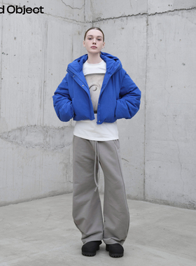 Found Object 可拆袖廓形短款连帽棉服外套 Detach Sleeve Jacket