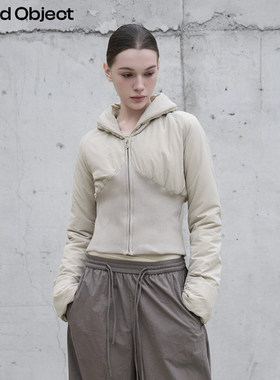 Found Object 巴恩风拼接短款夹克棉服外套Falten Quilted Jacket