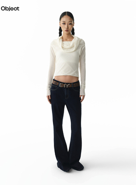 Found Object 松弛感三穿法褶皱解构针织衫 Wear more sweaters