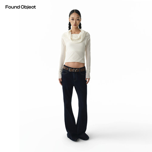 Found Object 松弛感三穿法褶皱解构针织衫 Wear more sweaters