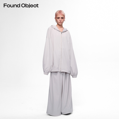Found Object 原创设计宽松垂感连帽外套男女同款 Luft Jacket