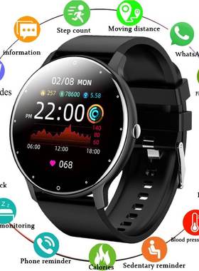 New Smart Watch Men And Women Sports watch Blood pressu