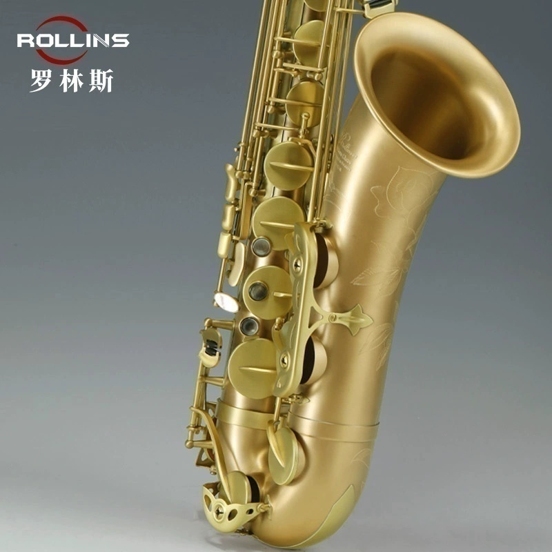 ROLLINS法国罗林斯降B调次中音萨克斯管乐器专业演奏X7-II正品 乐器/吉他/钢琴/配件 萨克斯风 原图主图