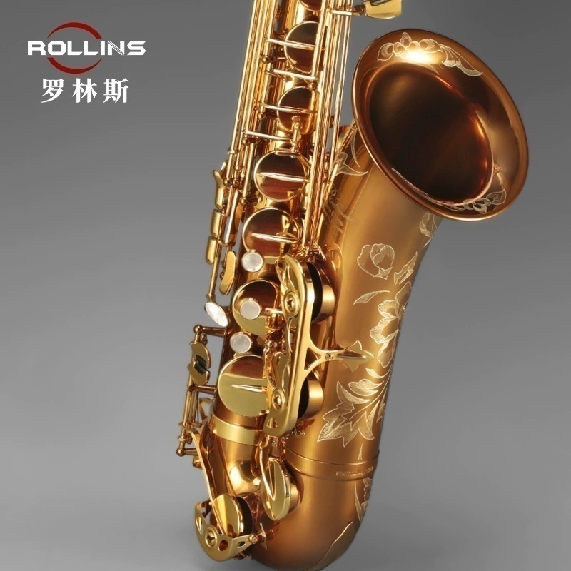 ROLLINS法国罗林斯降b调次中音萨克斯x3-II萨克斯管乐器演奏初学 乐器/吉他/钢琴/配件 萨克斯风 原图主图