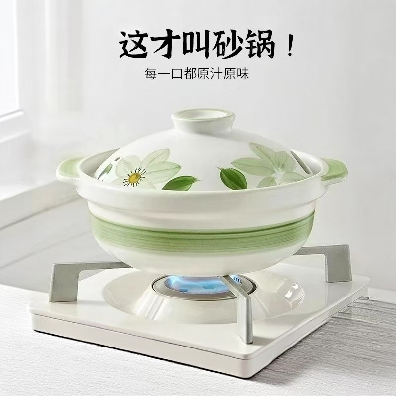 日本砂锅家用2025新款高温干烧不裂第一名啫啫煲炖肉炒菜陶瓷锅