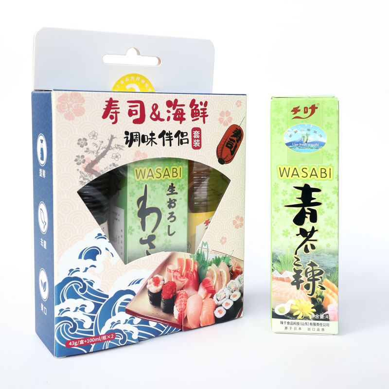 芥末青芥辣寿司专用酱油寿司醋姜汁蟹醋组合套装辣根芥末酱日式