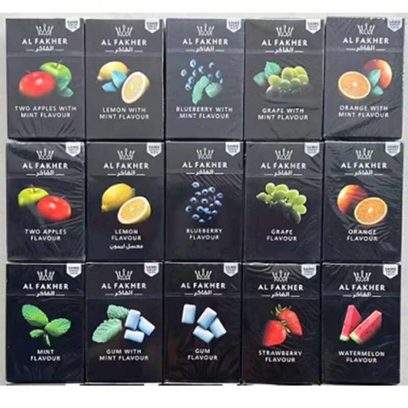 跨境新版阿尔法赫国产水烟壶烟膏阿拉伯水烟膏烟料配件50g