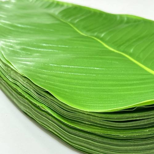 仿真芭蕉叶烧烤水果垫底