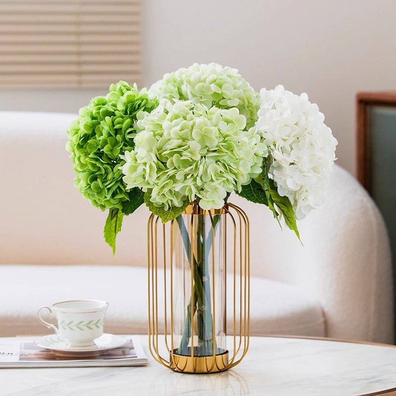 手感保湿绣球花仿真花高档客厅摆件餐桌装饰假花拍照道具仿生花束,鲜花速递/花卉仿真/绿植园艺,仿真花,淘宝优惠券,粉丝福利购,淘宝优惠卷