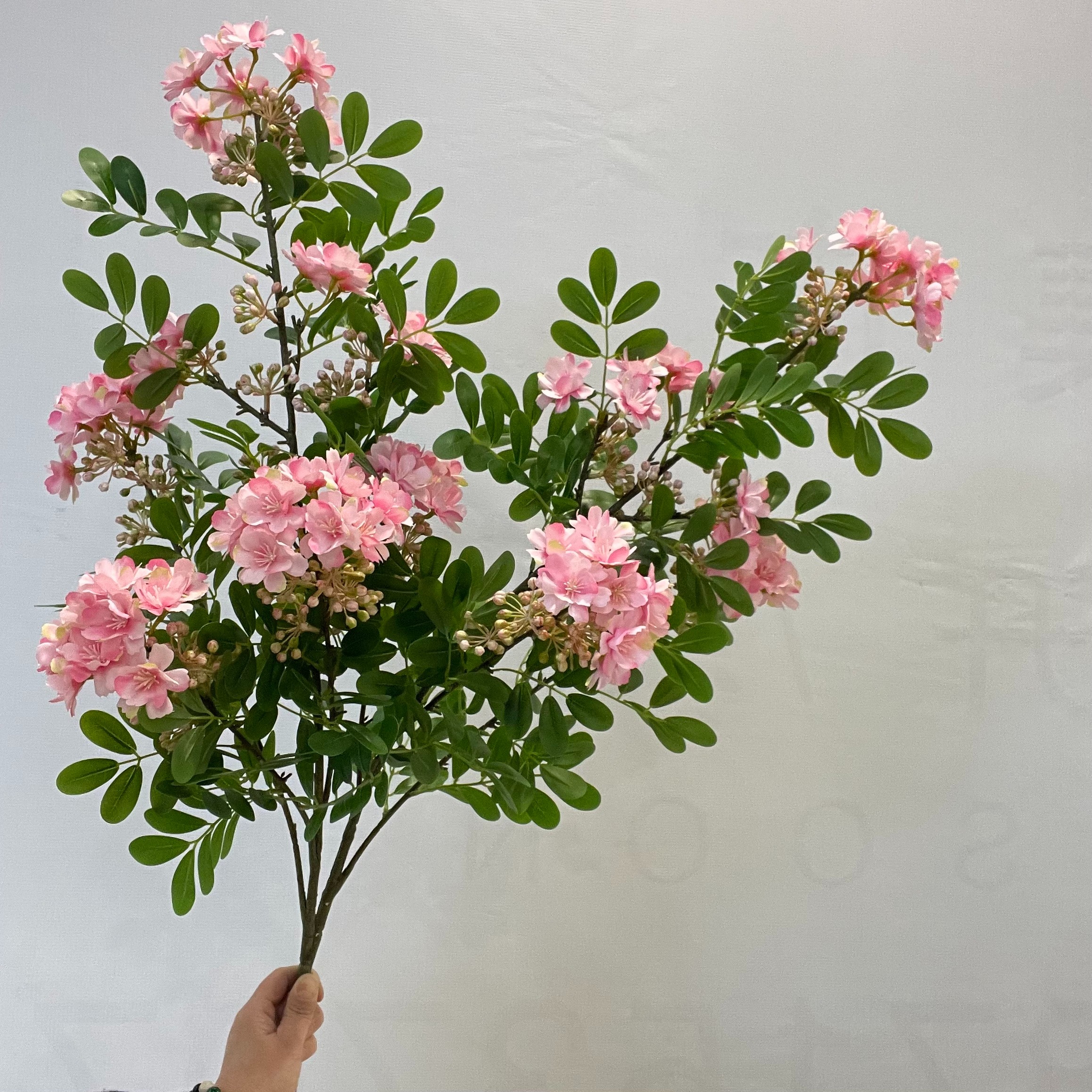 仿真含笑花花材酒店单支软装绢花