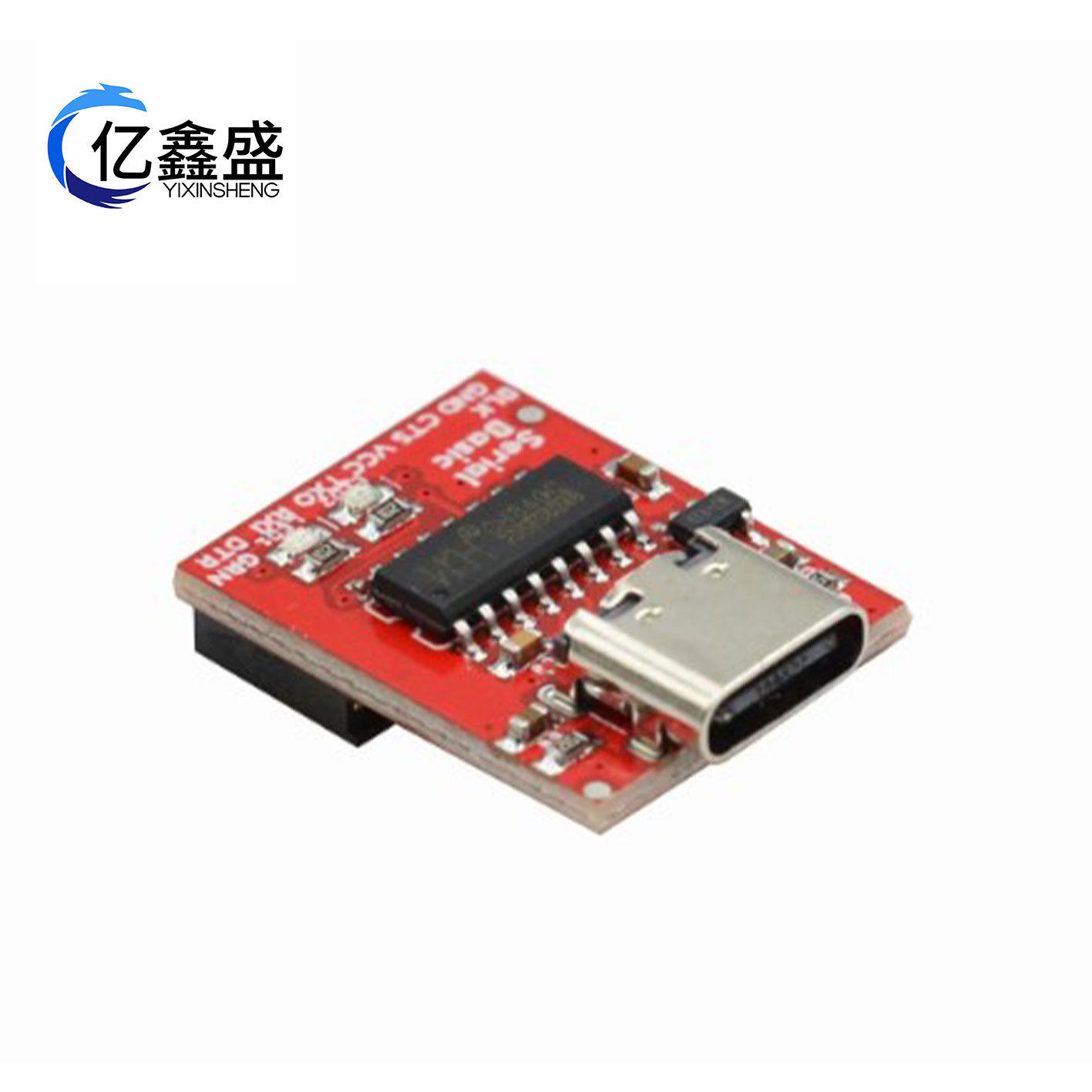 Type-C USB转TTL串口 CH340C模块 升级 单片机下载刷机线中九刷机