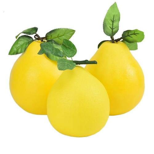 仿真柚子水果模型假青柚拍摄影视道具儿童橱窗水果店装饰摆设摆件