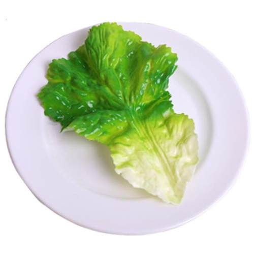 仿真生菜叶模型假菜叶食品食物模型果蔬蔬菜道具拍摄橱窗菜品摆件