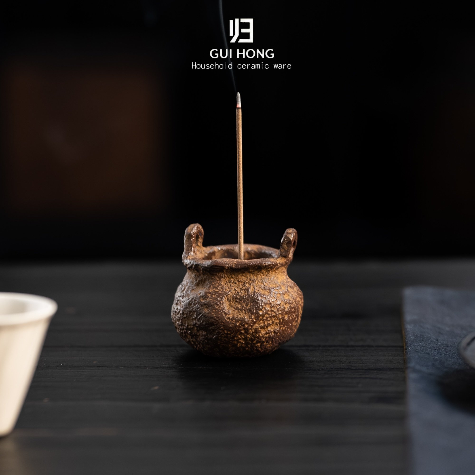 归鸿铸铜香炉线香檀香沉香香炉室内香薰炉茶桌摆件中式复古线香插,餐饮具,茶道/香炉,淘宝优惠券,粉丝福利购,淘宝优惠卷