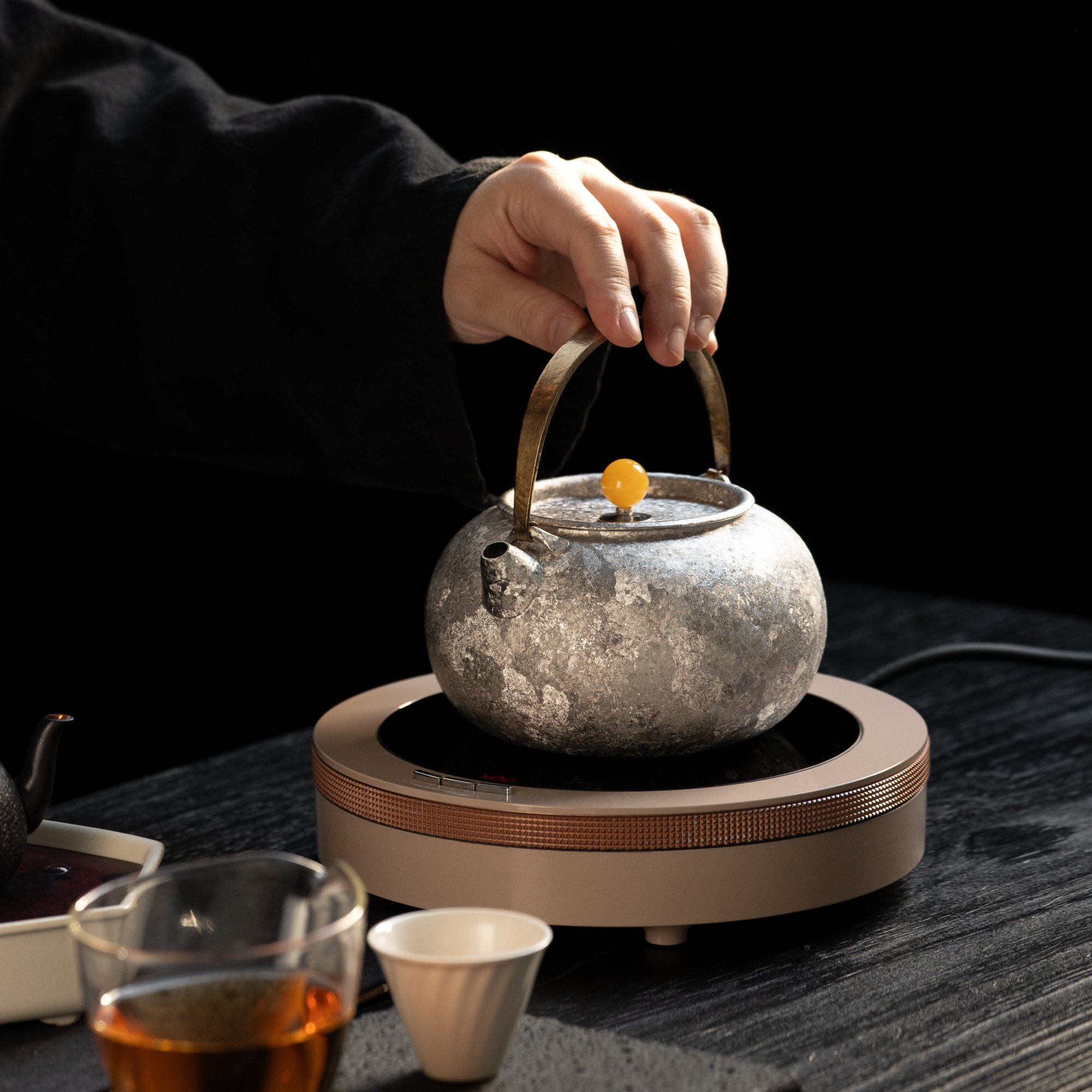 归鸿纯钛烧水壶茶壶家用烧茶壶创意煮茶器简约钛泡茶壶高颜值水壶,餐饮具,茶壶,淘宝优惠券,粉丝福利购,淘宝优惠卷