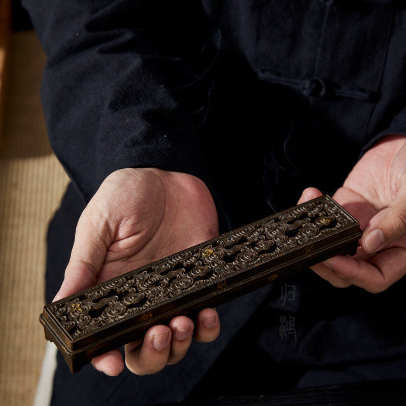 归鸿铜合金镂空香炉家用沉檀香线卧香炉盒茶室内客厅送礼家居饰品,餐饮具,茶道/香炉,淘宝优惠券,粉丝福利购,淘宝优惠卷