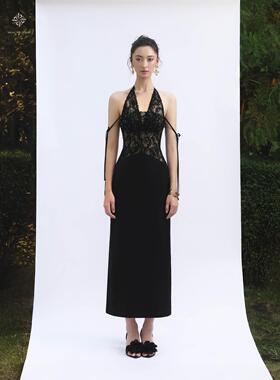 NHAT VY越南品牌LIMERENCE系列露背中长连衣裙定制