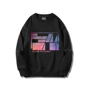 声音碎片乐队周边圆领卫衣男女秋冬专辑巡演海报情侣同款外套衣服