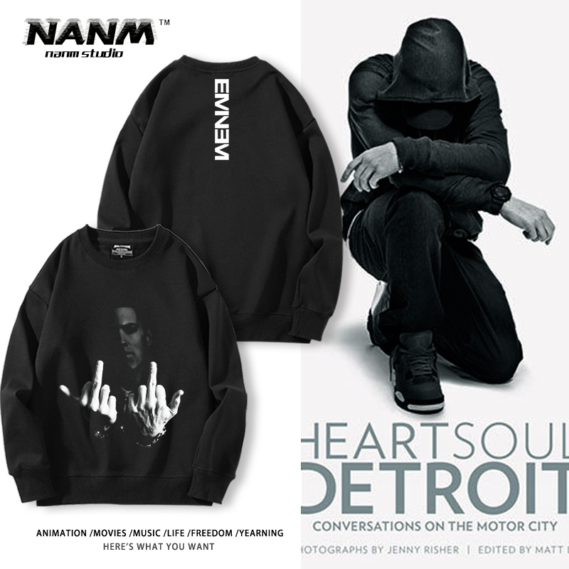 嘻哈说唱街头印花宽松潮流