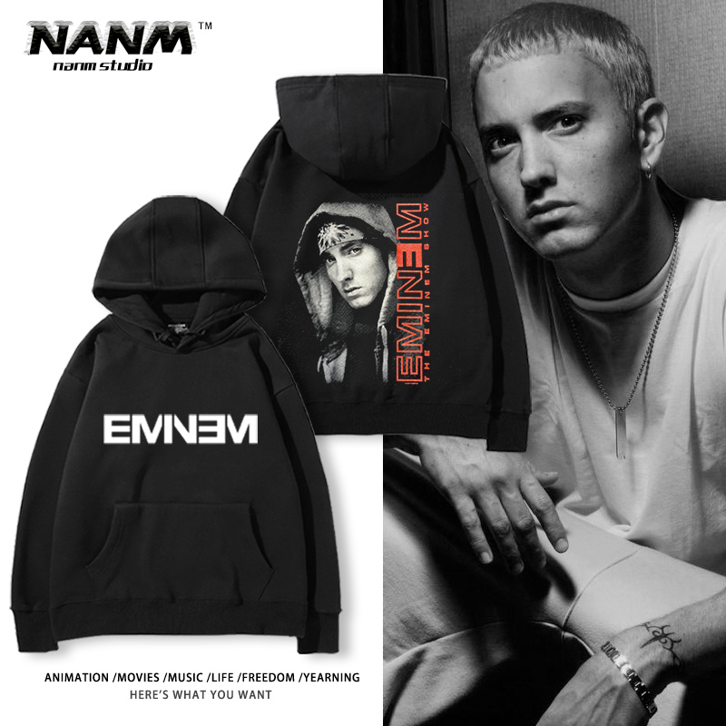 西海岸说唱嘻哈潮流加绒上衣