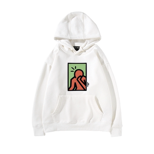 音乐歌手弗兰克Frank Ocean连帽卫衣男女秋冬款个性简约印花外套