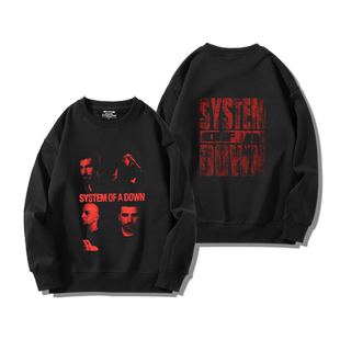 System of a Down堕落体制卫衣男欧美金属街头摇滚潮流百搭上衣服