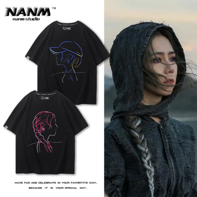 GEM简笔画夏季男女粉丝应援