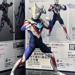 欧布原生重光形态黄金无限赛罗SHF艾克斯ACT可动玩具人偶生日礼物