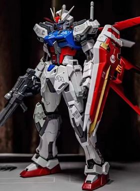 元祖高达的高高模型EG自由hg强袭完美神意mb拼装MG男生玩具手办