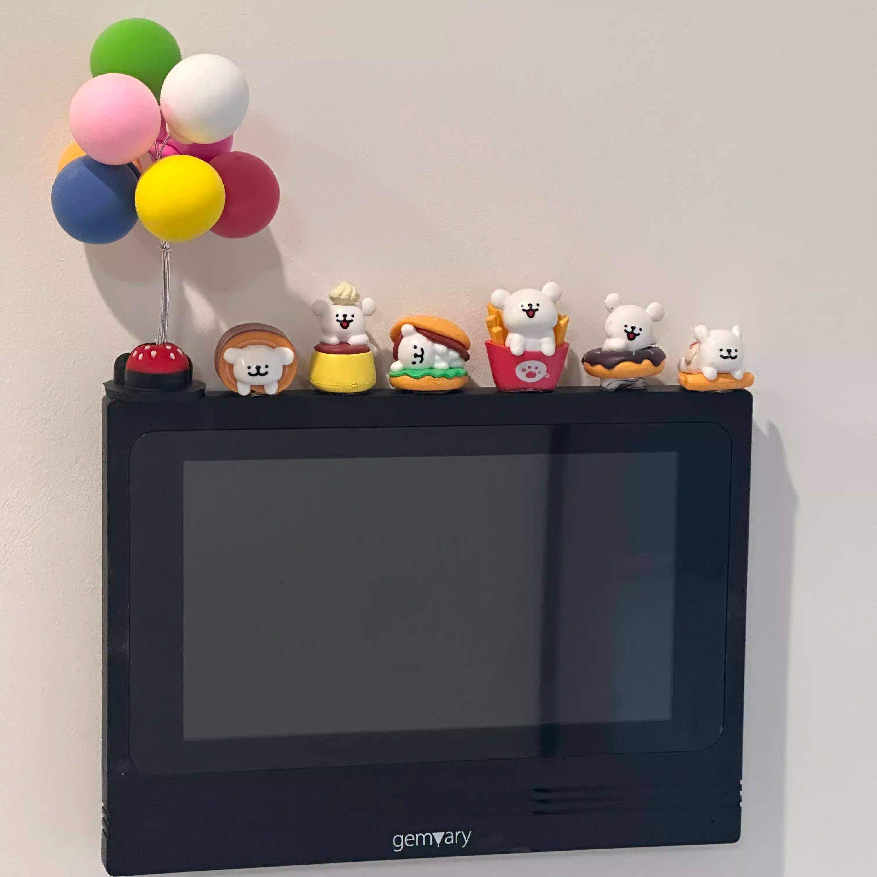 可视门铃装饰摆件家居入户客厅玄关卡通创意可爱饰品摆件2025新款