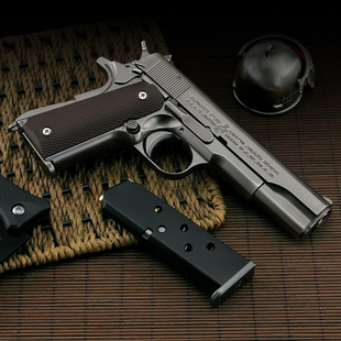2.05柯尔特1911大号模型枪金属玩具仿真合金抛壳拆卸枪不可发射