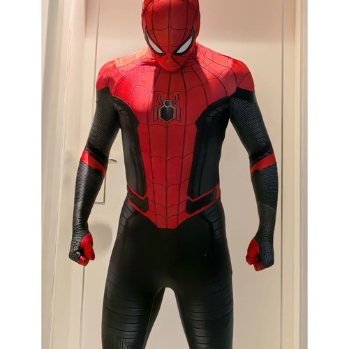 蜘蛛侠COS服成人高级战衣英雄远征儿童紧身衣学生复联4F版cosplay