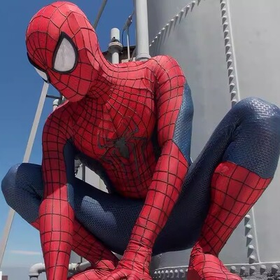 正版超凡蜘蛛侠紧身衣高级战衣