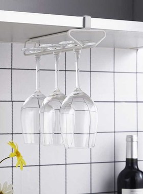 Wine Glass Rack Hanging Wine Cup Holder Bar Goblet Stemware