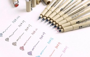 SAKURA Micron PN Pen PIGMA Plastic Point Waterproof Fade Res