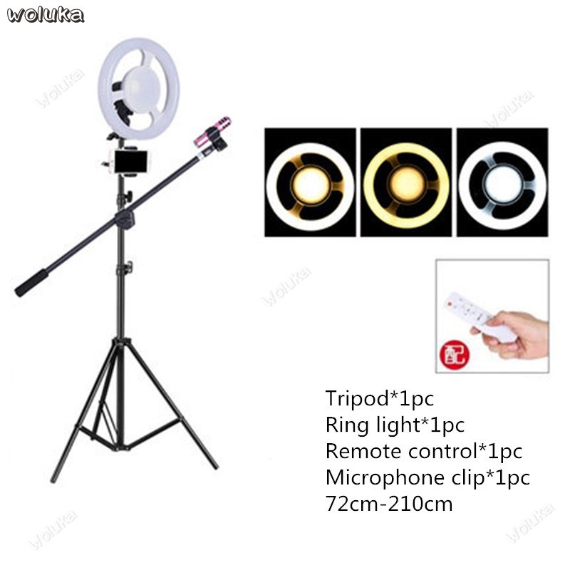 Anchor mobile phone live bracket tripod multi-function fill