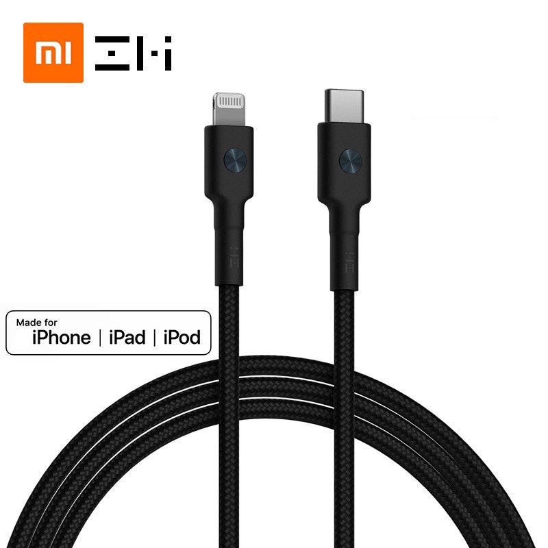 ZMI MFI usb c to lightning charging cable for iPhone 11 12