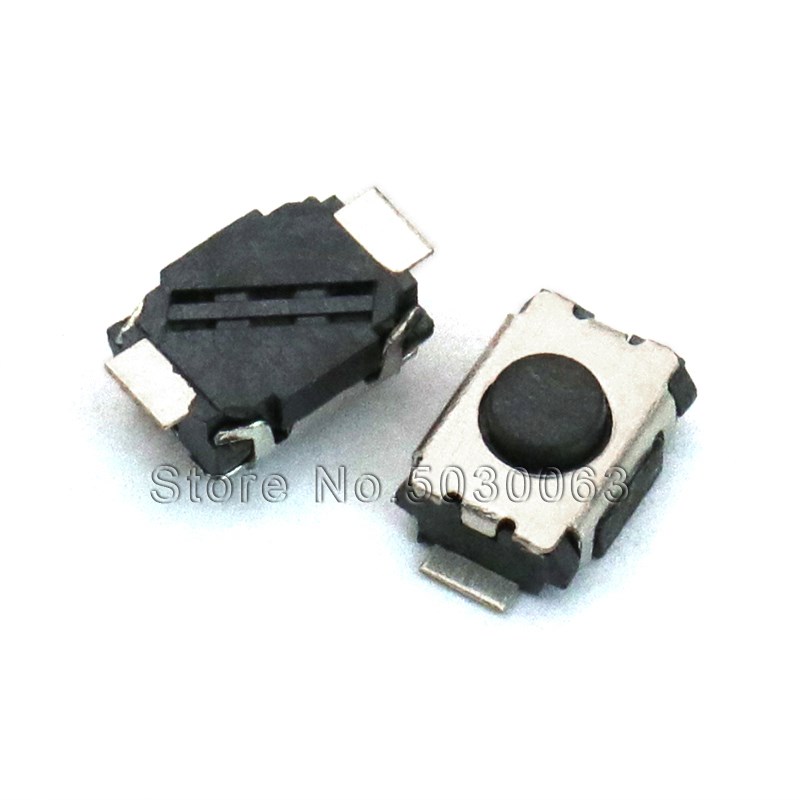 100pcs/lot 3*4*2MM  touch switch SMD 2pin micro/key switch
