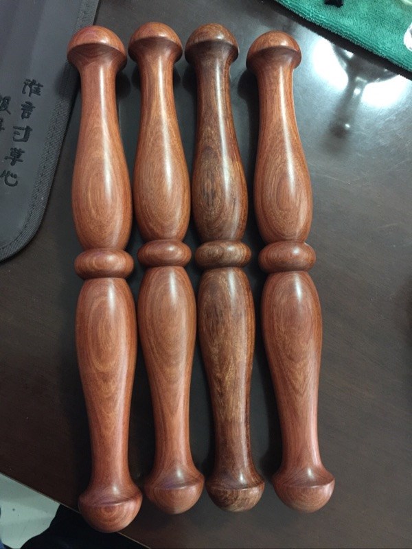 rose wood  martial arts sticks exercise bar solid wooden tai