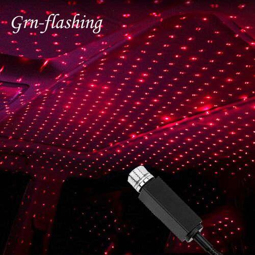 Mini LED Star Laser Projector Light USB Car DJ Disco Effects