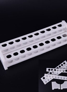 Plastic 20 Holes Test Tube And Tube Pipette Holder Rack Disp