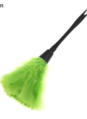 1PC Turkey Feather Duster Colorful Anti-static Plastic Handl