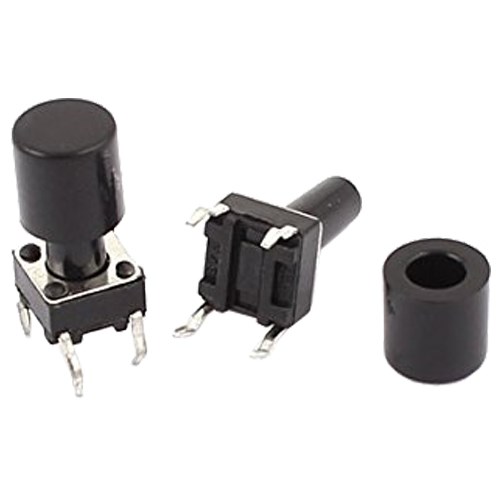 20 Pcs 6x6x12mm 4pin Push Button Micro-Tactile Tact Switch w