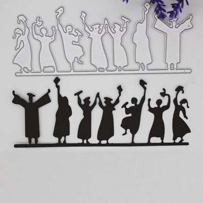 graduates revelry decoration Metal steel frames Cutting Die