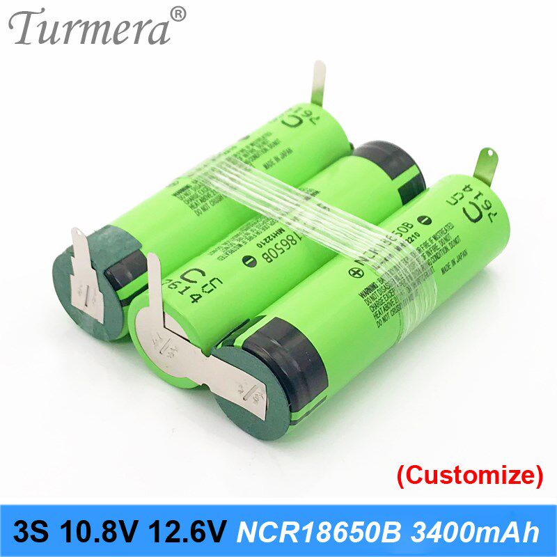 18650 Battery 3400mAh 6800mAh ncr18650b 12.6v 16.8v 21v batt